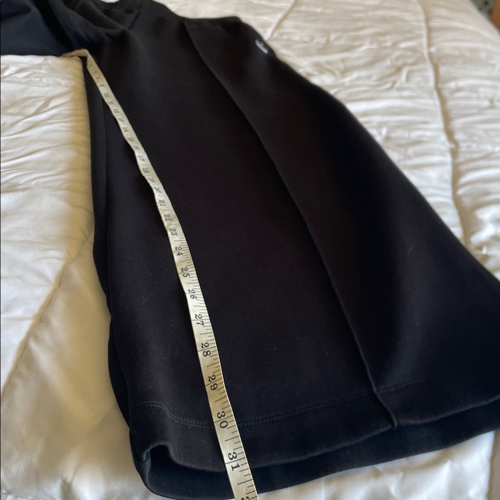 NWOT Lacoste Wide Leg Cotton Sweatpants Black sz M - Picture 9 of 9